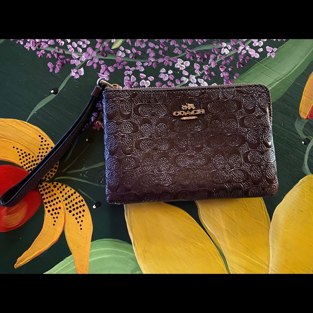 Authentic Coach wristlet...